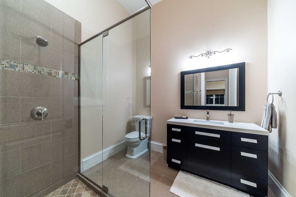 16763 Prato Way - Interior of Estate Bathroom with Stand Up Shower