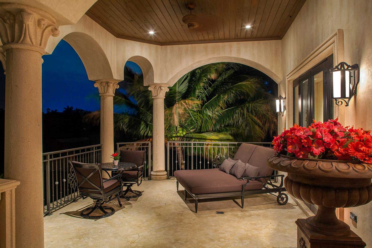17828 Scarsdale Way - Exterior of Estate Balcony