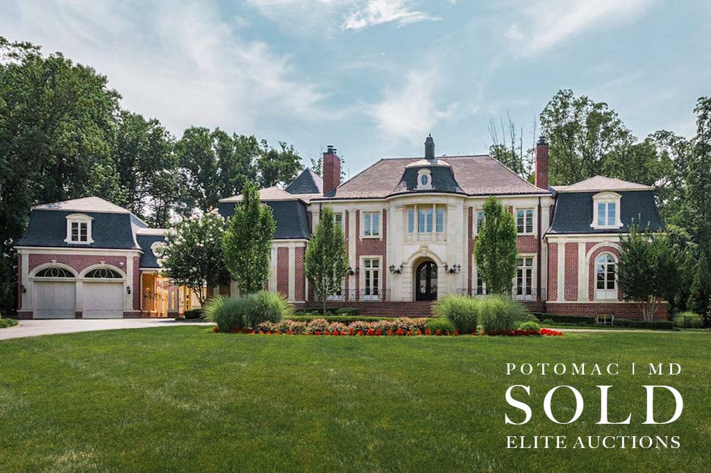 Potomac, Maryland - Elite Auctions, Sold