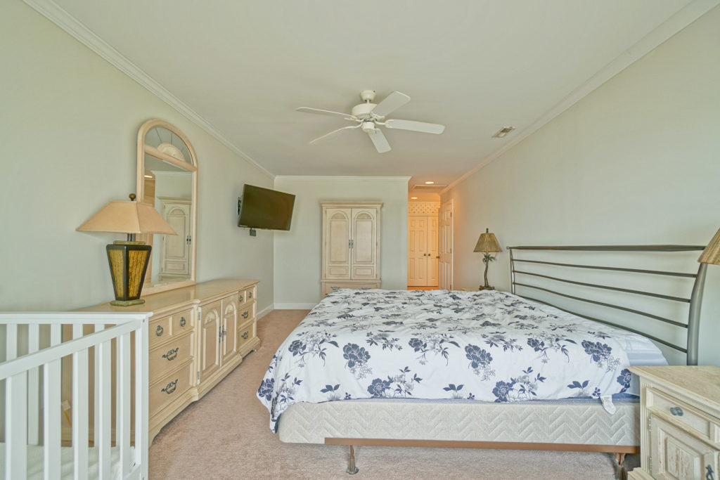 1631 E Beach Drive - Interior of Estate Guest Bedroom, Closer View