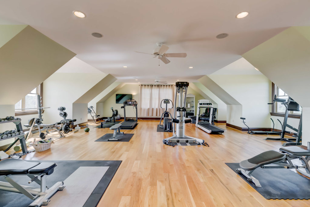 6702 & 6700 Old Washington Road - Estate Indoor Gym, Closer View