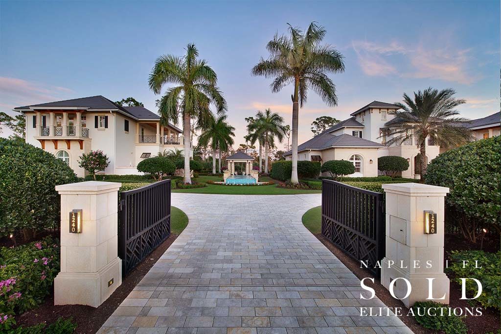 Naples Florida - Elite Auctions Mansion Sold