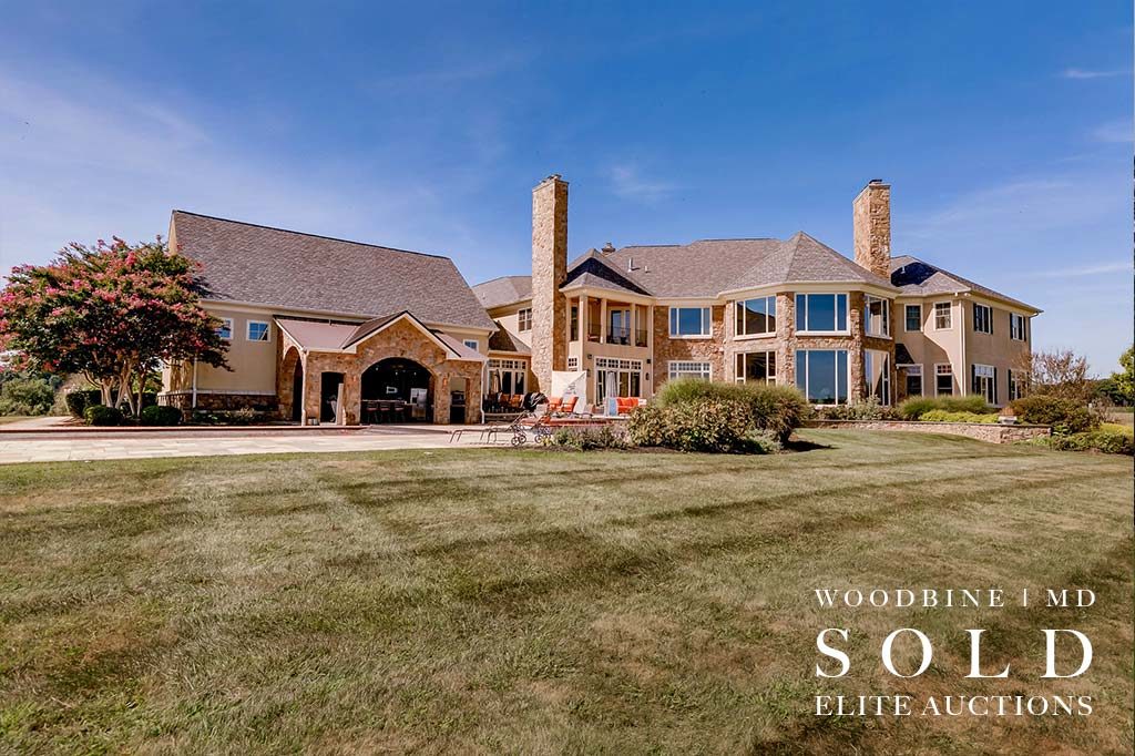 Elite Auctions - Woodbine, Maryland Mansion Sold