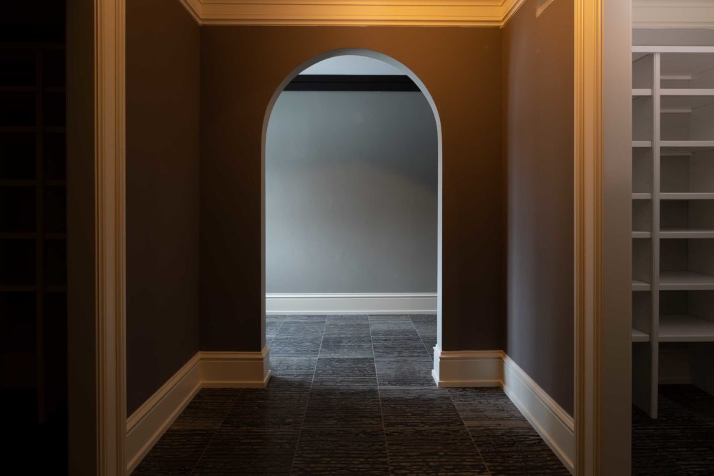 4735 Fonda Fields Ct - Mansion Hallway with Arched Doorframe, Closer View