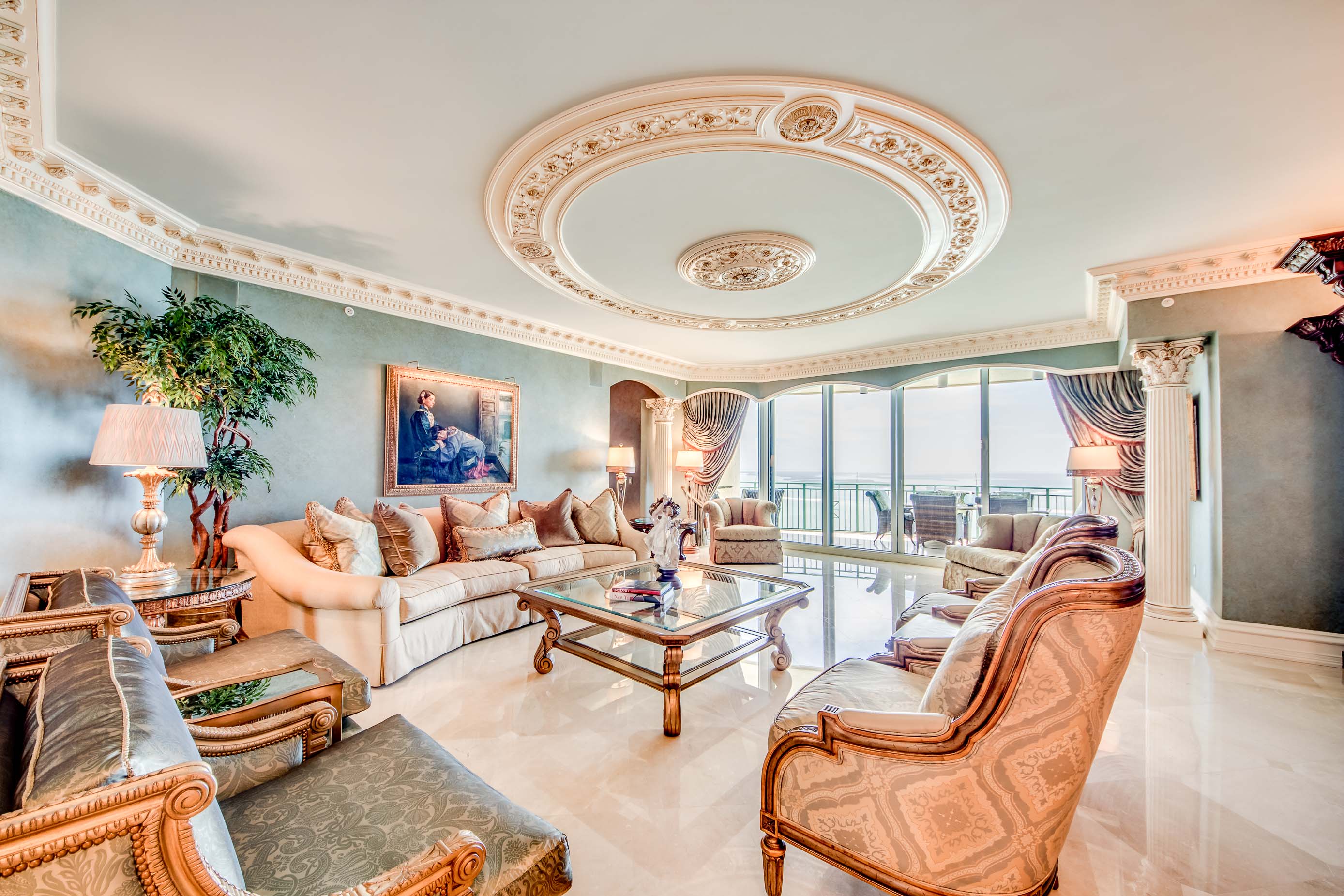 970 Cape Marco Drive - Estate Formal Living Room