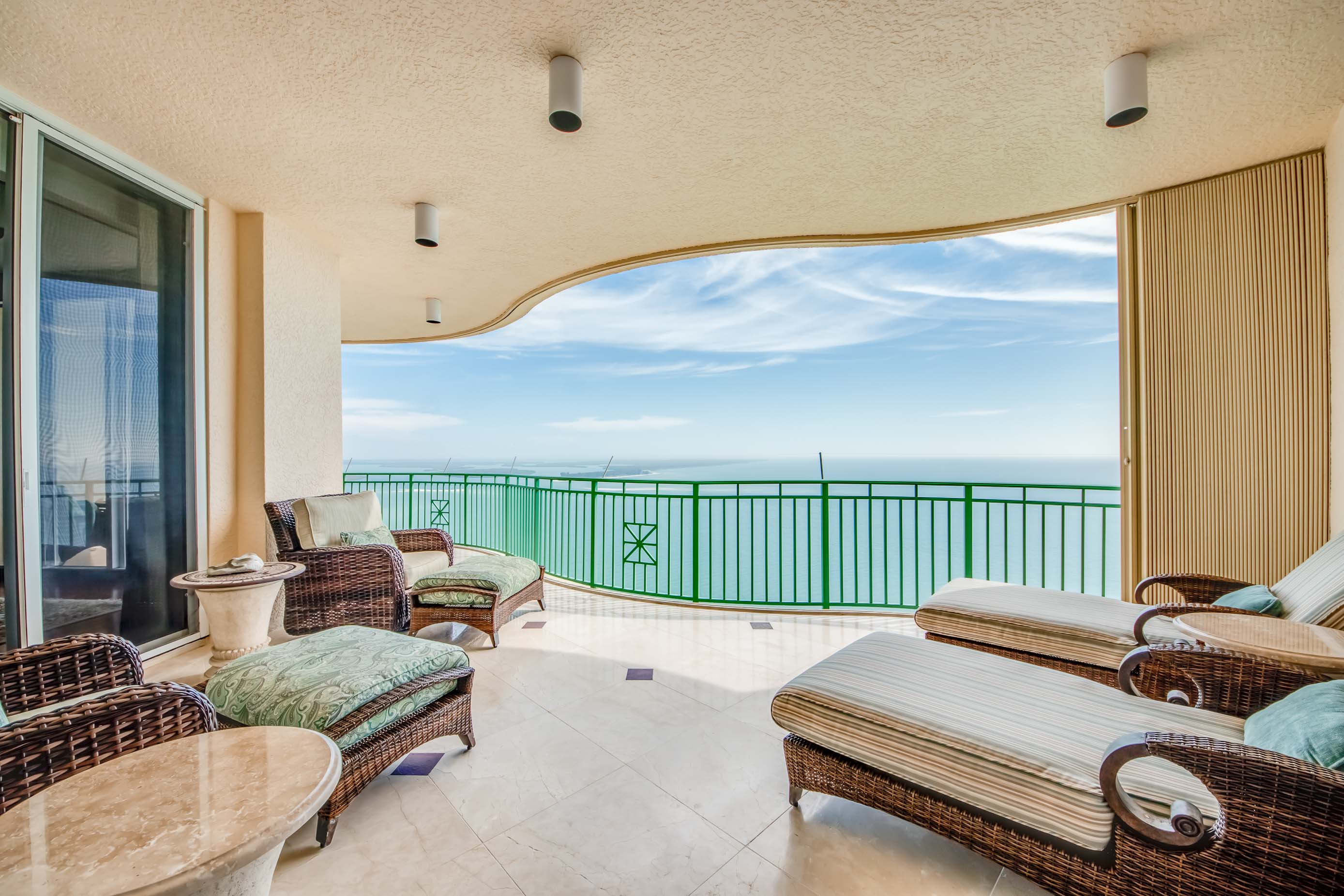 970 Cape Marco Drive - Estate Balcony with Lounge Seating