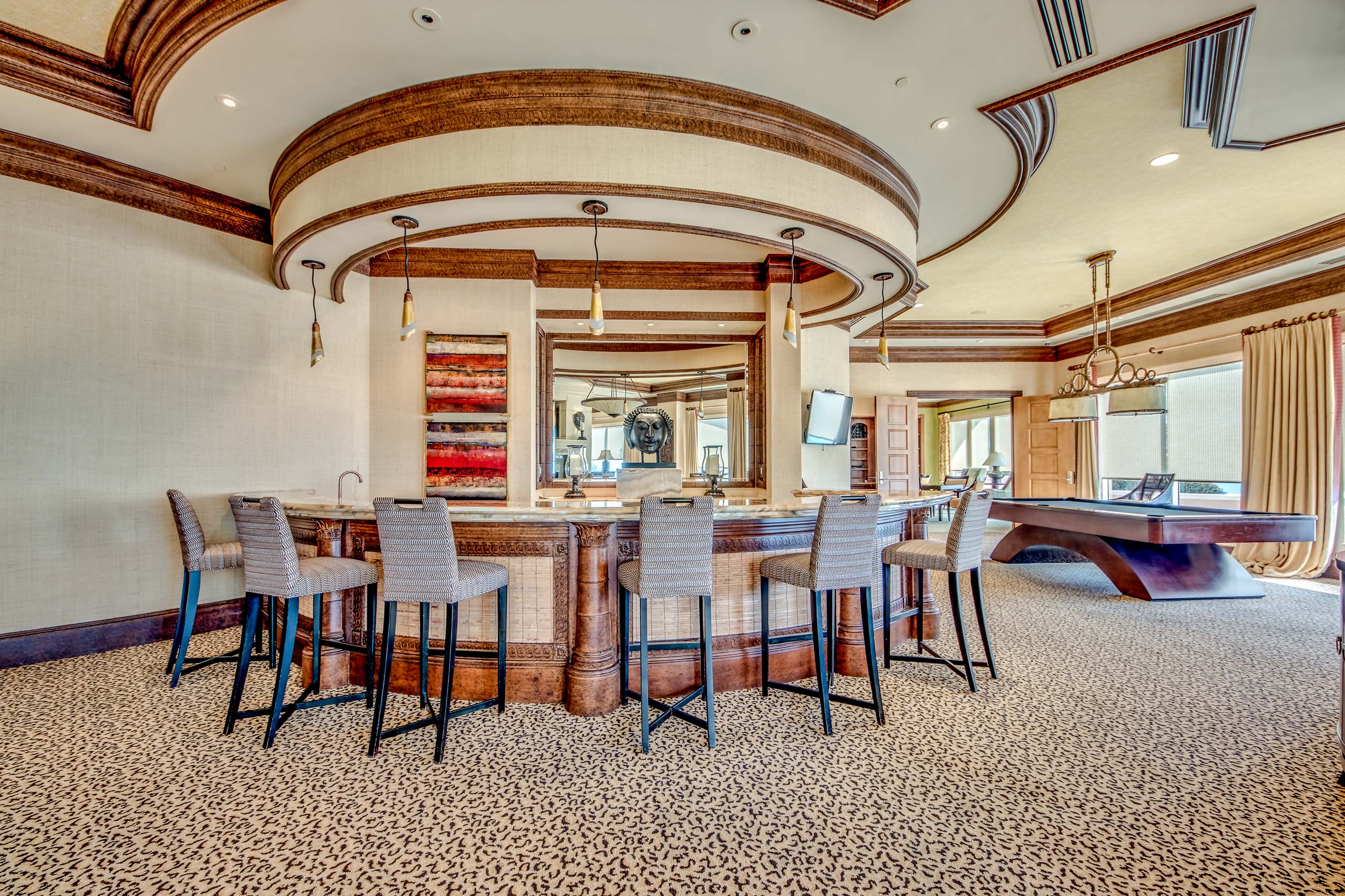 970 Cape Marco Drive - Estate Bar and Game Room