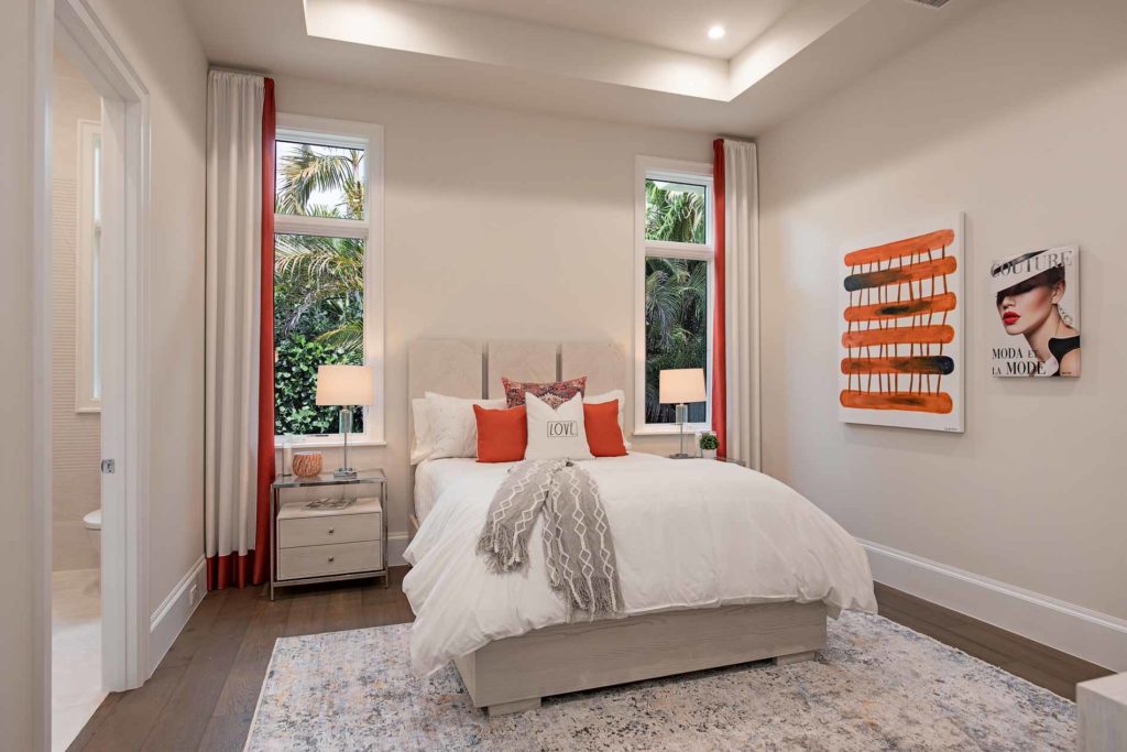 9521 Neapolitan Lane - Estate Fashion Inspired Guest Bedroom, Closer View