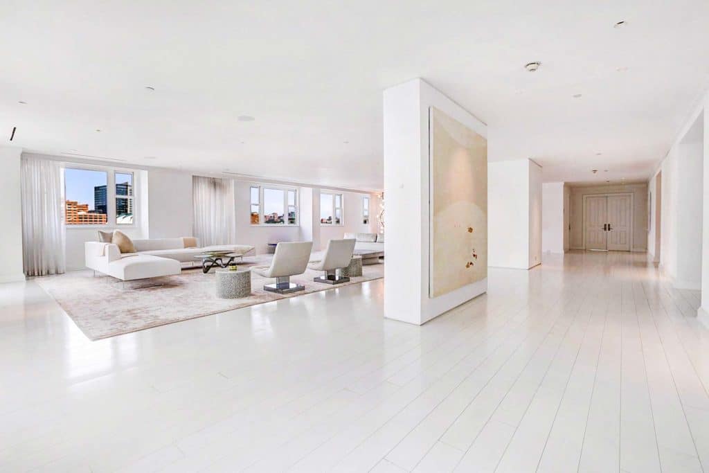 801 Key Hwy - Modern Luxury Apartment Living Room, Closer View