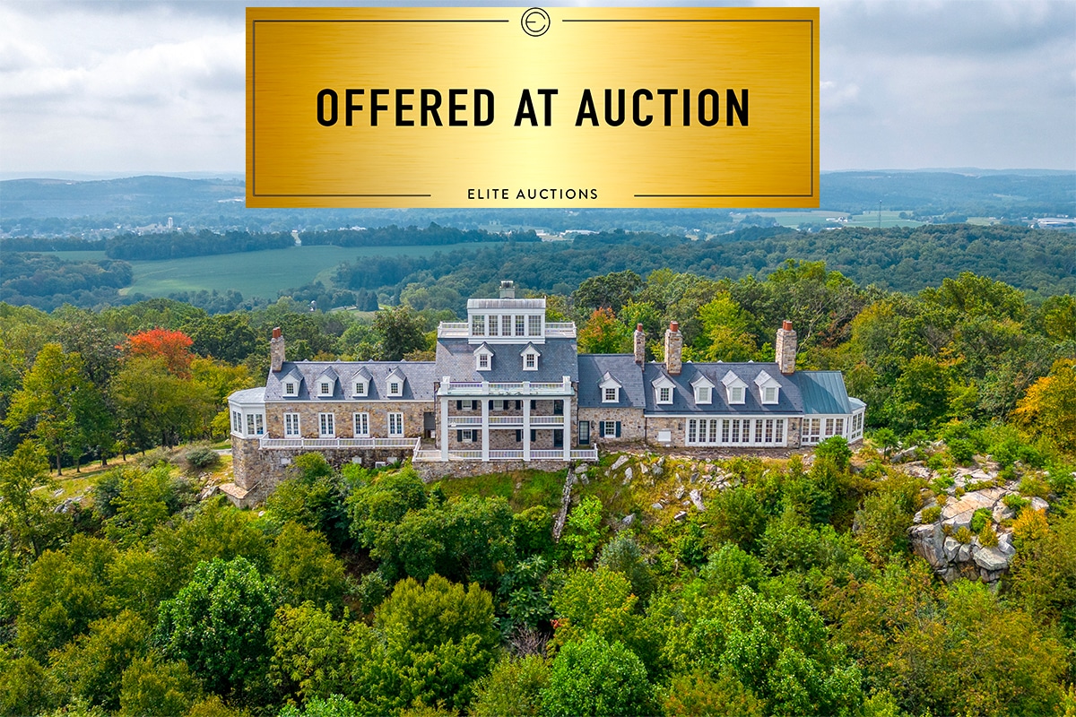 York Daily Record Mansion near Wildcat Falls in Hellam Township is up